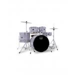 Mapex  Comet Batería Acústica 22" White Marblewood con Herrajes y Platos