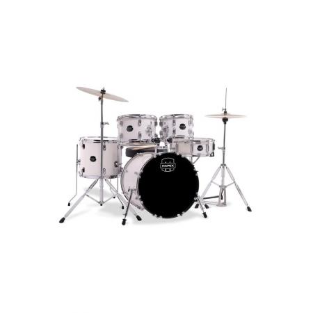 Batería Acústica Mapex Comet Studio Batería Acústica Completa White Thin Grain