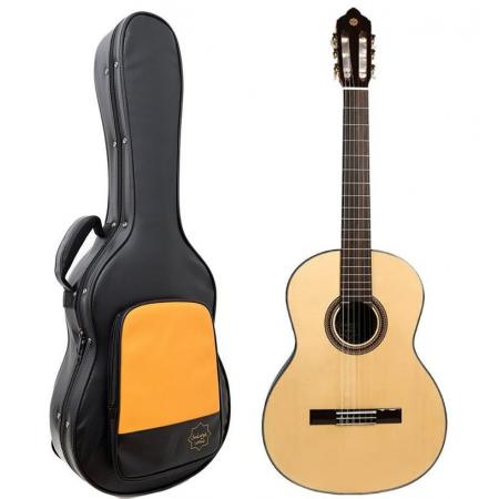 Guitarras Clásicas y Españolas Alhambra Sulayr Lattice con Tapa de Abeto Guitarra Clásica
