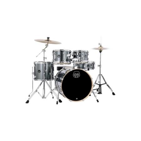 Batería Acústica Mapex Venus Batería Acústica 20" Steel Blue Metallic con Herrajes y Platos