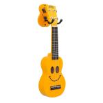 Mahalo MZHA1S Soporte Pared Corto Ukelele Amarillo