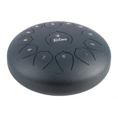 Instrumentos de Percusión Étnica  Ritmo TD10BL Tongue Drum 10" Azul 11 Notas
