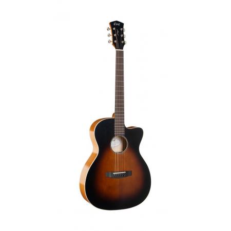 Guitarras Electroacústicas Cort Cort Core-OC Maple BBSG con Funda Brown Burst Top Semi Gloss 