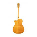 Cort Core-OC Maple BBSG con Funda Brown Burst Top Semi Gloss 