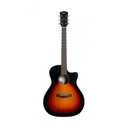 Guitarras Electroacústicas Cort Cort Core GA F-Koa LBSG con funda Light Burst Semi Gloss