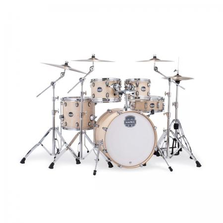 Batería Acústica Mapex Mars Studio Batería Acústica 20" Natural Satin sin Herrajes