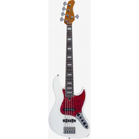 Bajos eléctricos Marcus Miller Sire Marcus Miller V7 ALDER-5 New Gen AWH Bajo Eléctrico 5 cuerdas Antique White