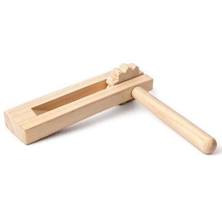 Pequeña percusión RITMO S023-1 Carraca de Madera