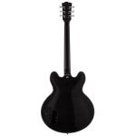 SX SEL6CTBK Archtop Transparent Black Guitarra Eléctrica