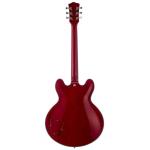 SX SEL6CTRD Archtop Transparent Red Guitarra Eléctrica