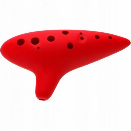 Ocarinas Woodi WRO-917-DRE Ocarina  Roja Fuerte