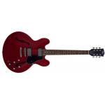 SX SEL6TRD Semicaja Transparent Red Guitarra Eléctrica