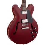 SX SEL6TRD Semicaja Transparent Red Guitarra Eléctrica