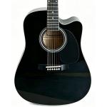 Memphis FG02941CBK Cutaway Guitarra Acústica Negra