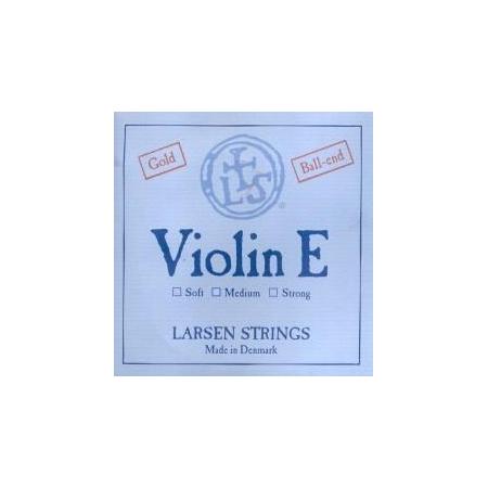 Cuerdas para instrumentos de arco Larsen Bola Suave Oro Cuerda 1ª  Violín de 4/4