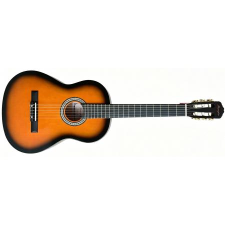 Guitarra Clásica - Guitarra española Memphis FT951SB Sunburst Guitarra Clásica