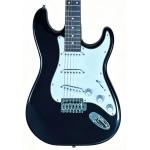 Memphis YSKG01BK Stratocaster Negra Guitarra Eléctrica