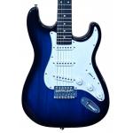 Memphis YSKG01BL Stratocaster Azul Guitarra Eléctrica