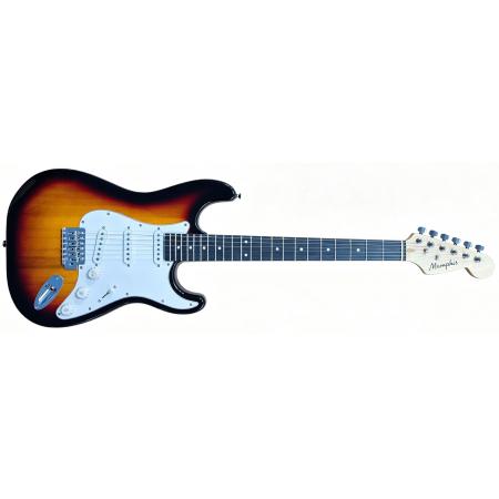 Guitarras Eléctricas Memphis YSKG013TS Stratocaster 3 Tone Sunburst Guitarra Eléctrica