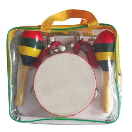 Percusión Infantil Memphis TZ4B Set Instrumentos Pequeña Percusión Infantil