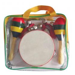 Percusión Infantil Memphis TZ4B Set Instrumentos Pequeña Percusión Infantil