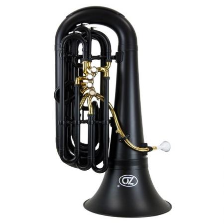 Otros instrumentos Viento ZO Plastic ABS ZTU-C20 Do 001 Tuba 3/4 Plástico Negro