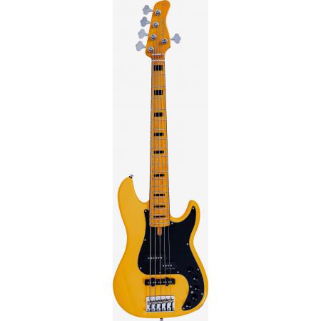 Bajos eléctricos Marcus Miller Sire Marcus Miller P7 ALDER-5 New Gen Bajo Eléctrico 5 cuerdas Sunshine Yellow