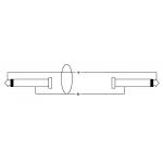 Cordial CCI15PP Cable de instrumento jack-jack 1,5 m