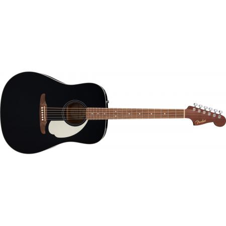 Guitarras Acústicas Fender California Standard Redondo Black Guitarra Acústica