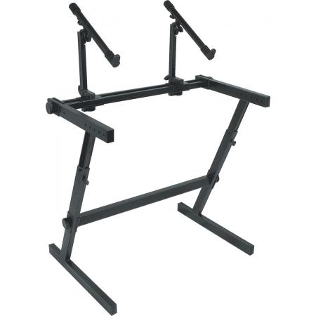 Soportes para teclado Quik Lok Z726 soporte para dos Teclados formato Z en 2 niveles