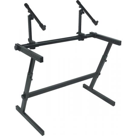 Soportes para teclado Quik Lok Z726 Soporte Para Dos Teclados Tipo Z