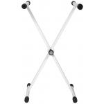 Quiklok T10 Soporte Teclado Regulable X Blanco