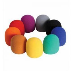 Accesorios microfonía y pies On Stage ASWS58C9 Pack 9 Antivientos De Colores
