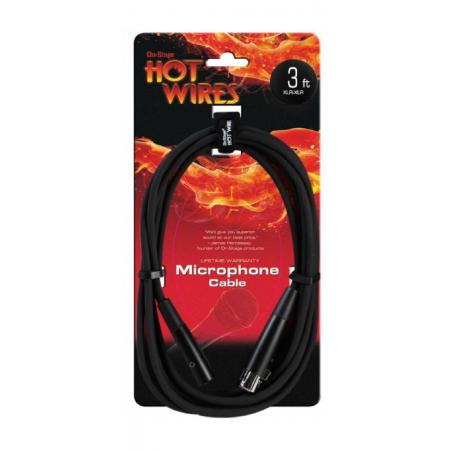 Cables para Micrófonos On Stage MC123 CC 1M Cable Micrófono