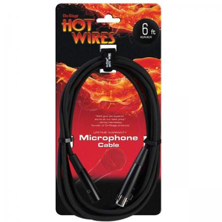 Cables para Micrófonos On Stage MC12-6 1m Cable Micrófono