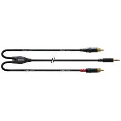 Cables Varios  Cordial CFY6WCC Y Minijack Estéreo/2 RCA 6M Cable