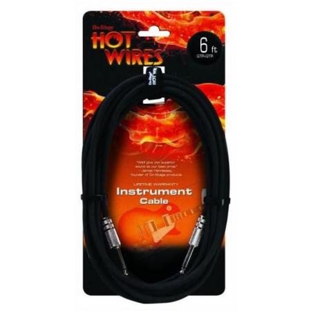 Cables de guitarra On Stage IC6 JJ 2 Metros Cable Instrumento