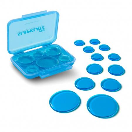 Otros accesorios SlapKlatz PRO - 12 Gel Pads w/PRO case - Blue Ice
