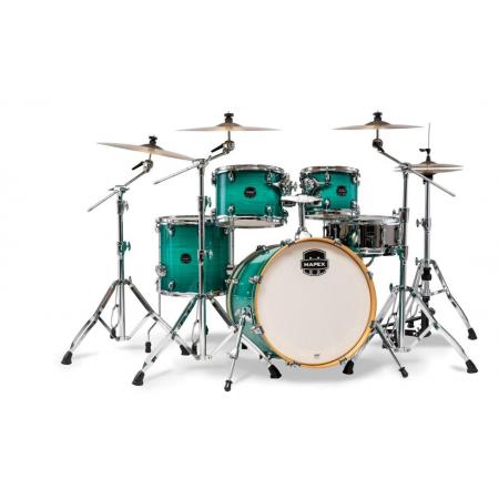 Batería Acústica Mapex Armory Studio Batería Acústica 20" Jade Stone con Caja