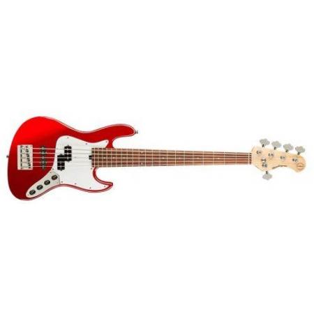 Bajos eléctricos  Sadowsky 21 Fret Hyprid PJ Morado 5-Cuerdas Solid Candy Apple Red Metallic High Polish