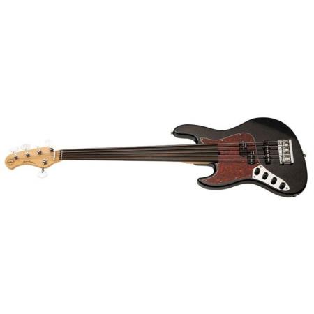 Bajos eléctricos  Sadowsky MetroExpress 21 Fret Hyprid PJ Morado 5 Fretless Zurdo Solid Black High Polish