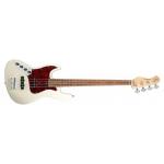 Sadowsky MetroExpress 21 Fret Vintage JJ Morado 4 Zurda Olympic White Bajo Eléctrico