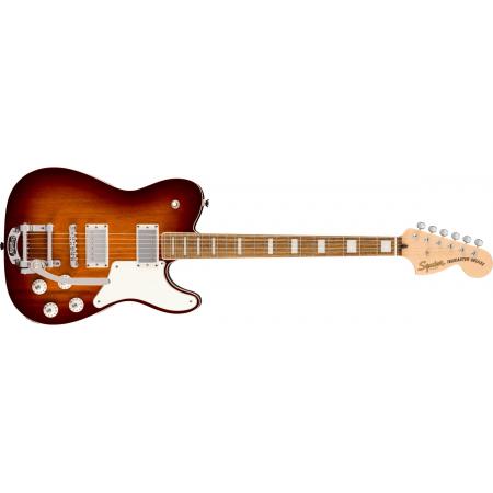 Guitarras Eléctricas Squier Paranormal Troublemaker Telecaster Deluxe Bigsby Honey Sunburst Guitarra Eléctrica