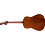 Fender California Deluxe Redondo Mahogany Walnut Fingerboard Natural Guitarra Acústica