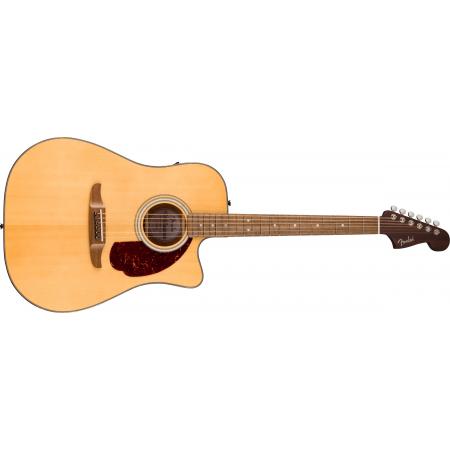 Guitarras Electroacústicas Fender California Deluxe Redondo CE Natural Guitarra Electroacústica