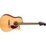Fender California Deluxe Redondo CE Natural Guitarra Electroacústica