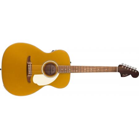 Guitarras Electroacústicas Fender California Deluxe Monterey E Aztec Gold Guitarra Electroacústica