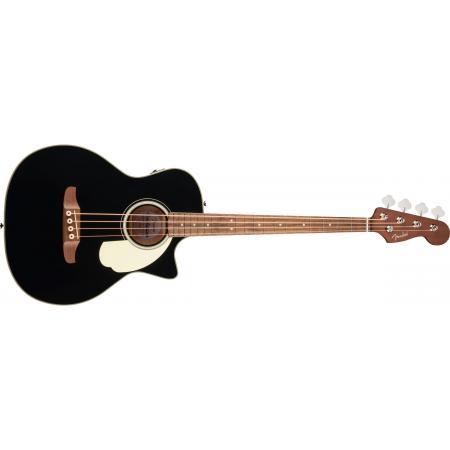Bajos Acústicos  Fender California Deluxe Kingman Bass CE Black Bajo Electroacústico de 4 Cuerdas