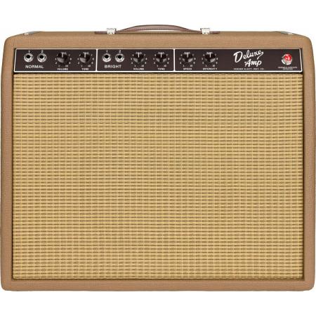 Combos para guitarra Fender 62 Deluxe Amp 230V Vintage Brown Combo Guitarra Eléctrica