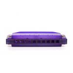 Hohner Traslucent Harp Purple Hardcase